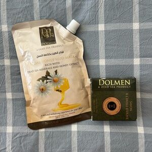 Natural Honey Mud Mask and Olive Soap Set